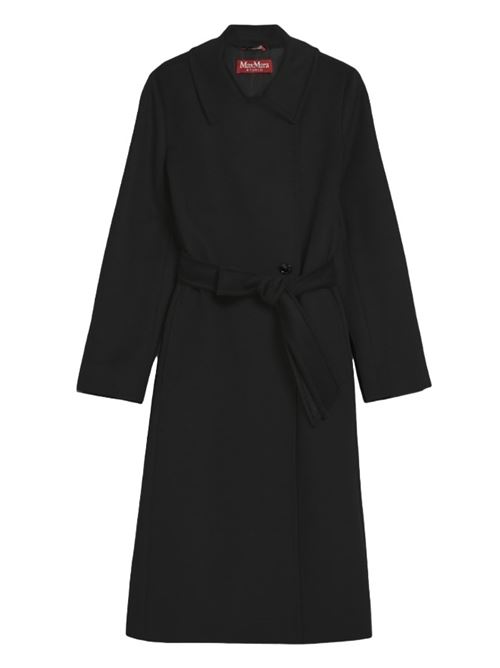 Black bcollag coat Max Mara | 2426016101600.013